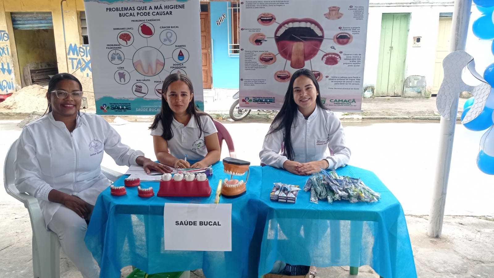 Camacã: PSF Dr. Aníbal Cavalcante de Leoventura promove Saúde em Ação para a comunidade